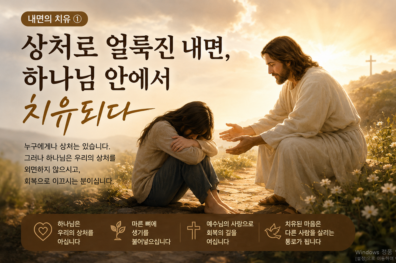 내면의 치유 ① | 치유-상처로 얼룩진 내면
