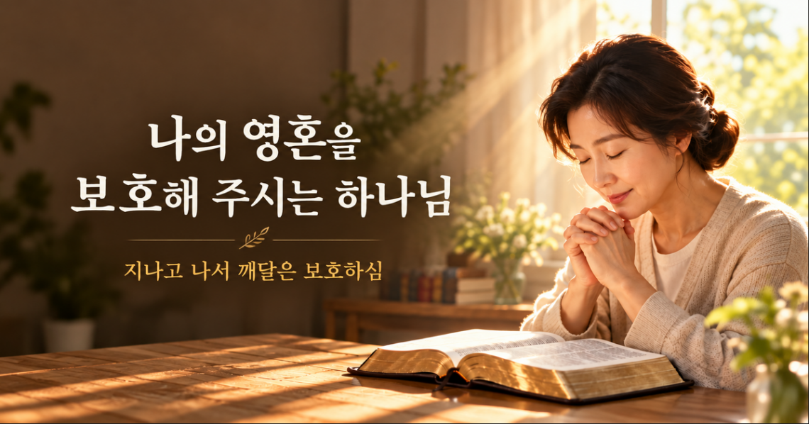 나의 영혼을 보호해 주시는 하나님 — 지나고 나서 깨달은 은혜