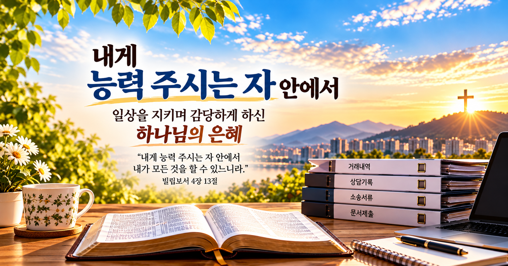 내게 능력 주시는 자 안에서 — 일상을 지키며 감당하게 하신 하나님의 은혜